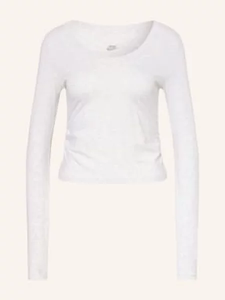 Nike Koszulka Z Długim Rękawem Sportswear Chill Knit beige beżowa