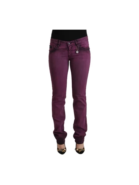 Jeansy Costume National fioletowe