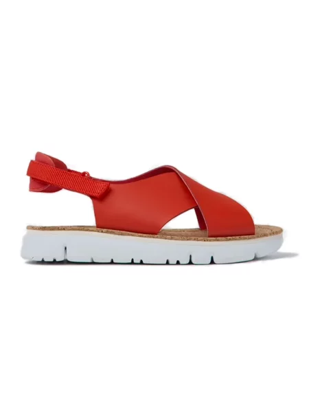 Camper Oruga Sandal Red Kobiety Sandały Camper Czerwony Size: 6 białe