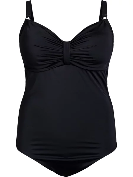 Swim by Zizzi Costum de baie întreg Shanny' negru
