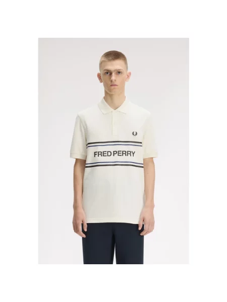 Koszulka polo Fred Perry beżowa