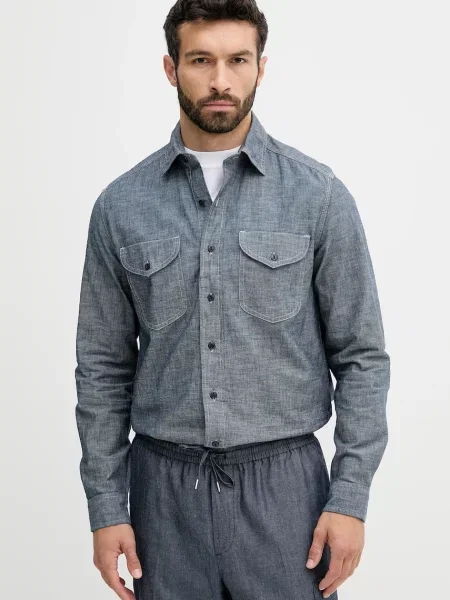 Srajca United Colors of Benetton modra