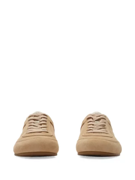 Sneakerși Burberry din piele de căprioară