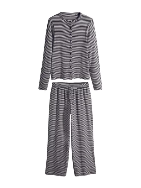 The Set Haine de casă albastru marin alb