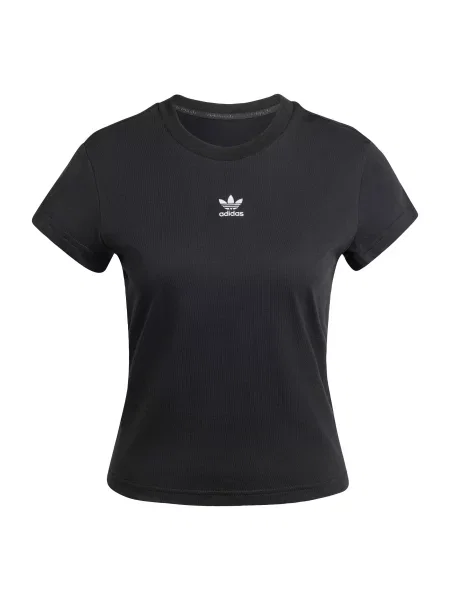 ADIDAS ORIGINALS Tričko Essentials / biela čierna