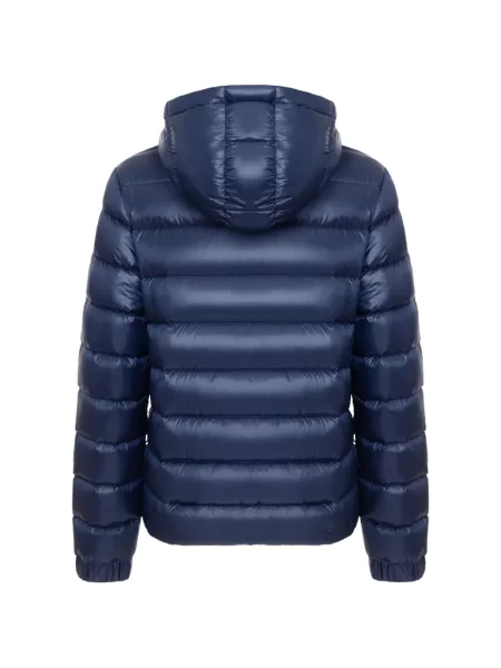 Palton Colmar cu glugă albastru