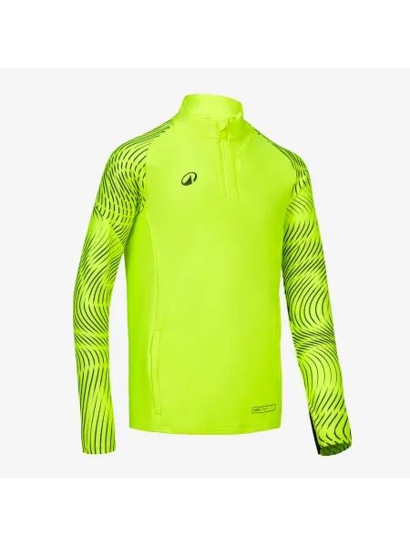 Bluza piłkarska na krótki dla dzieci Kipsta Viralto Wavy Club czarna