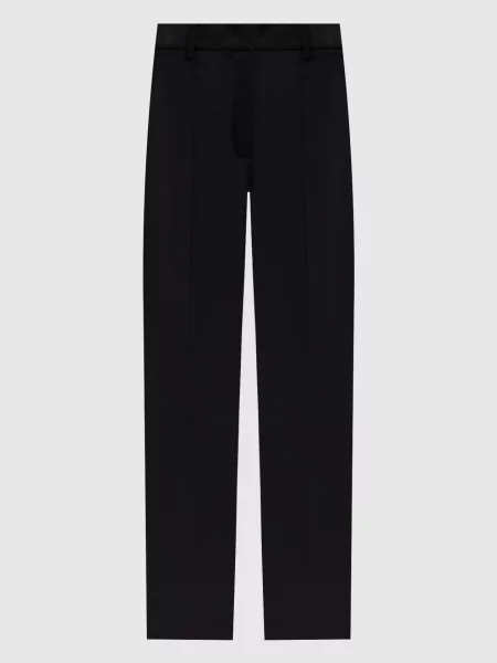 Шерстяные брюки Max Mara Weekend черные