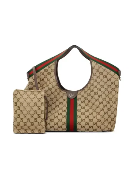Shopperka Gucci brązowa