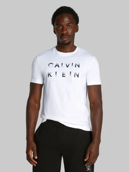 Calvin Klein Marškinėliai Regular Fit balta