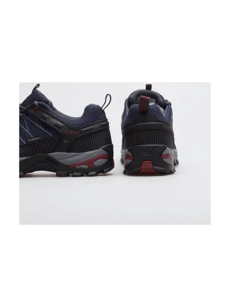 Olcsóbban. Férfi trekking cipő CMP Rigel Low asphalt/syrah. Méret: 41 EU sötétkék