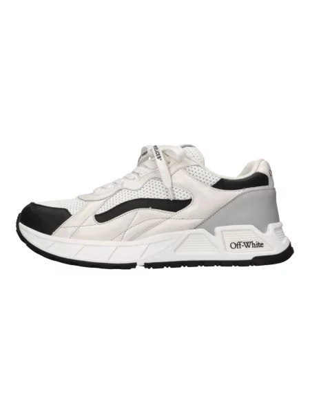Sneakersy Off-white skórzane białe