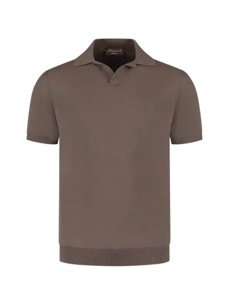 Kašmyro polo marškinėliai Doriani Cashmere ruda