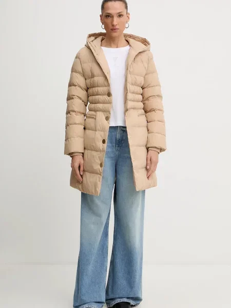 Armani Exchange kurtka zimowa beżowy