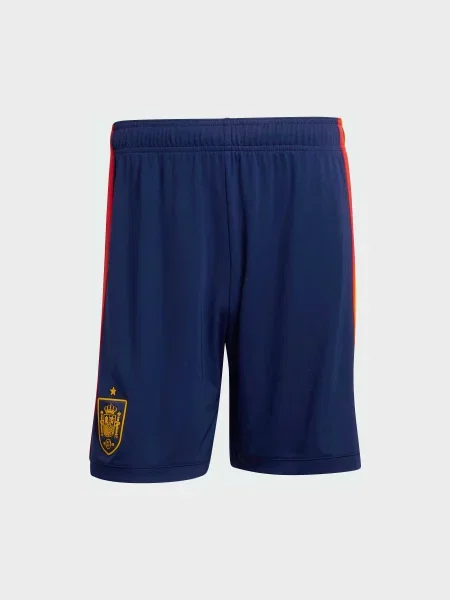Переработанный спортивные шорты Adidas синие