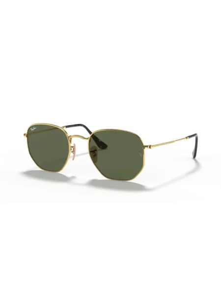 Lniane okulary przeciwsłoneczne Ray-ban żółte