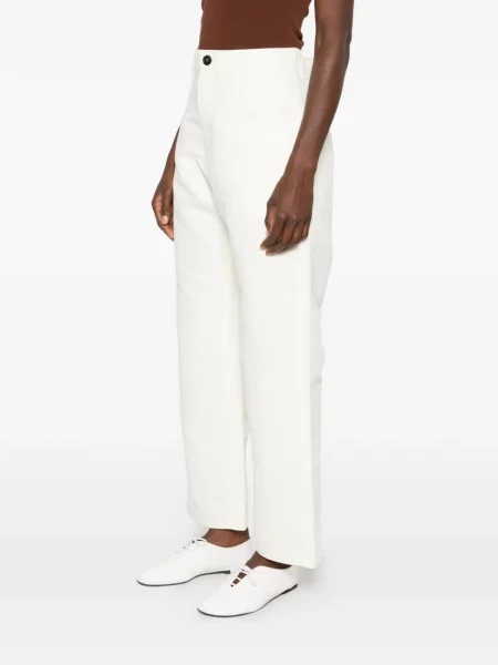 Pantaloni Sofie D'hoore alb