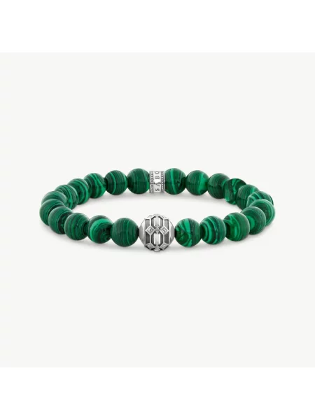 Bransoletka Thomas Sabo w serca zielona