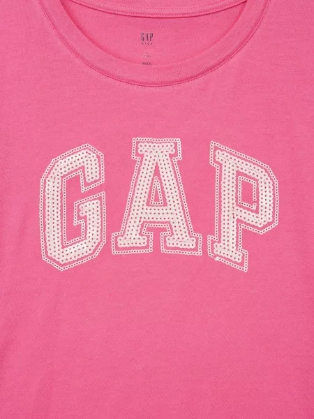 Тениска Gap розово