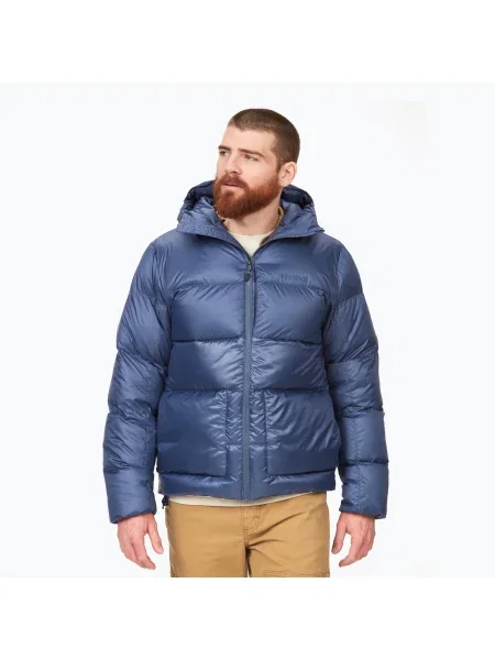 Marmot Guides Down Hoody буреносно яке за мъже синьо