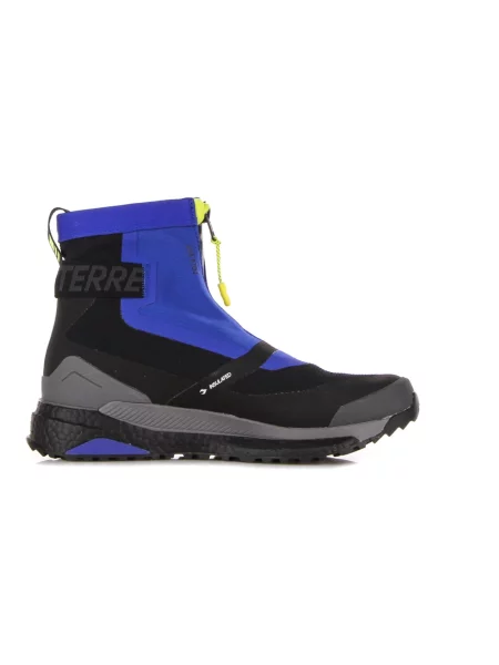 Botki Adidas niebieskie