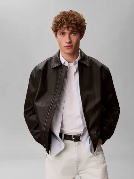 Calvin Klein Jeans Geacă bomber negru