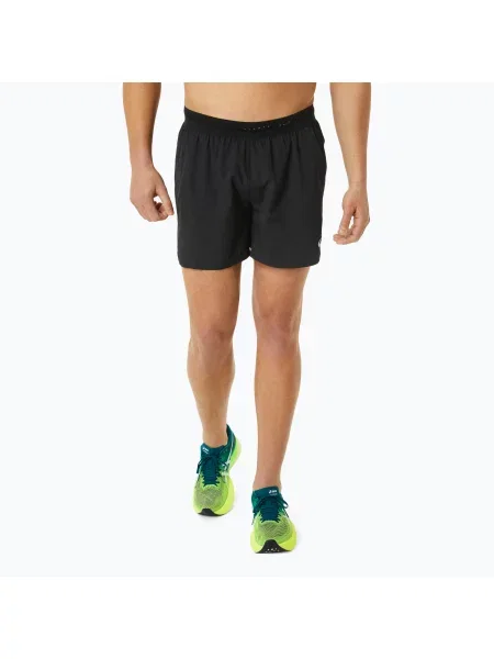 Мъжки къси панталони за бягане ASICS Ventilate performance black черно