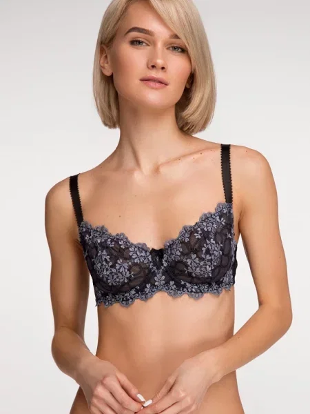 Бюстгальтер с мягкой чашкой помаранчевий