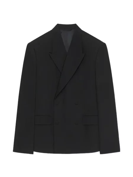 Geacă Givenchy cu două rânduri de nasturi negru
