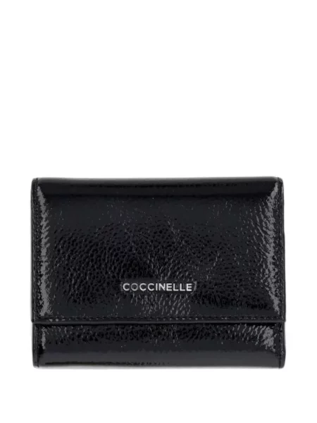 Portofel Coccinelle din piele negru