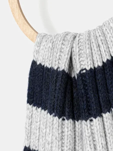 Шарф Pepe Jeans візерунок синій