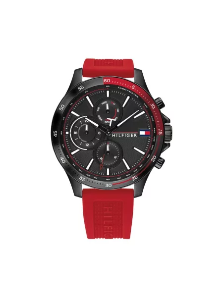 Zegarek Tommy Hilfiger czerwony