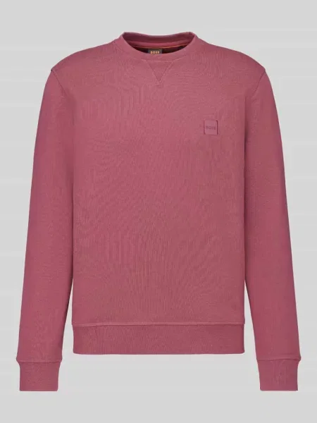 Bluza o kroju regular fit z czystej bawełny model Westart' Boss Orange