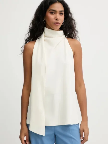 Marella bluză MLTDALMATA uni bej