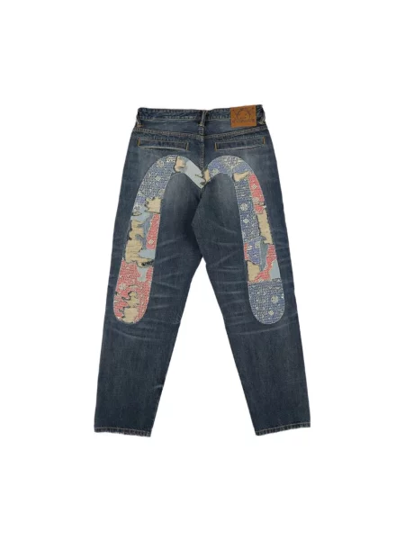 Jeansy Evisu niebieskie