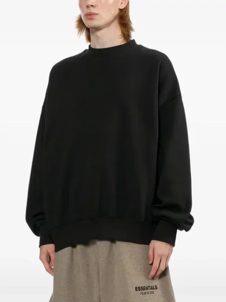 Hanorac crewneck Essentials negru