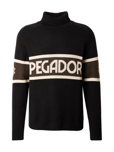 Pegador Pulover Lugano bej deschis / maro închis negru