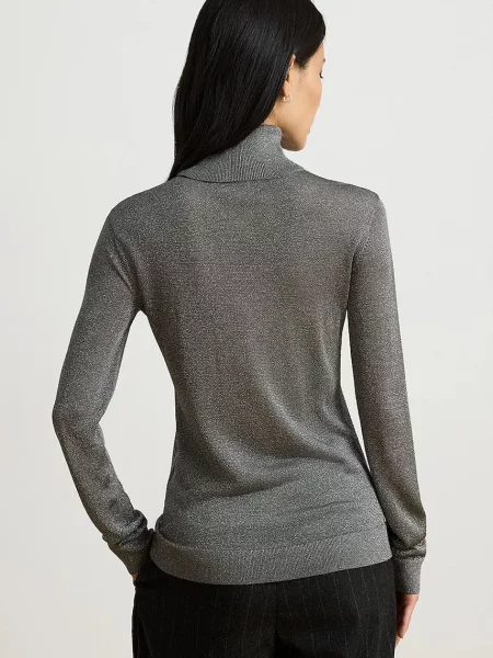 Tricou cu mânecă lungă Lauren Ralph Lauren gri