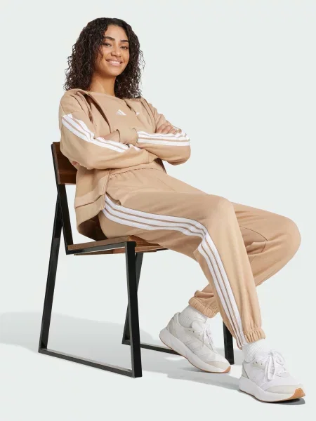 Повседневные брюки Adidas коричневые