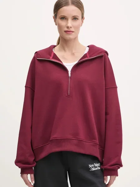 Pulover JOYINME Evolve s kapuco Evolve bordo