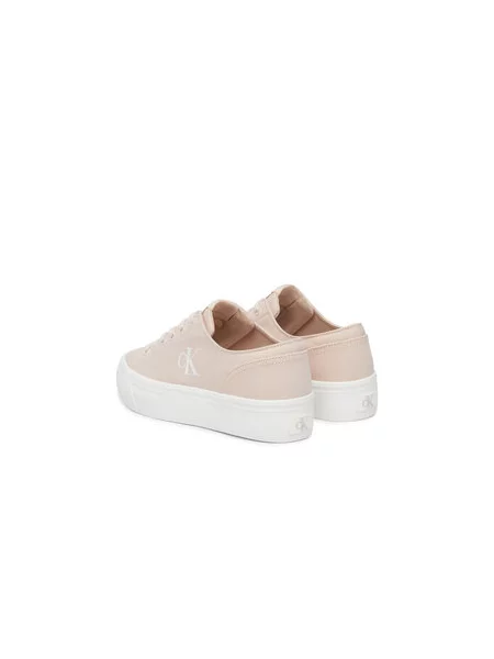 Laisvalaikio batai Calvin Klein Jeans Vulc Flatform Low Canvas Mg rožinė