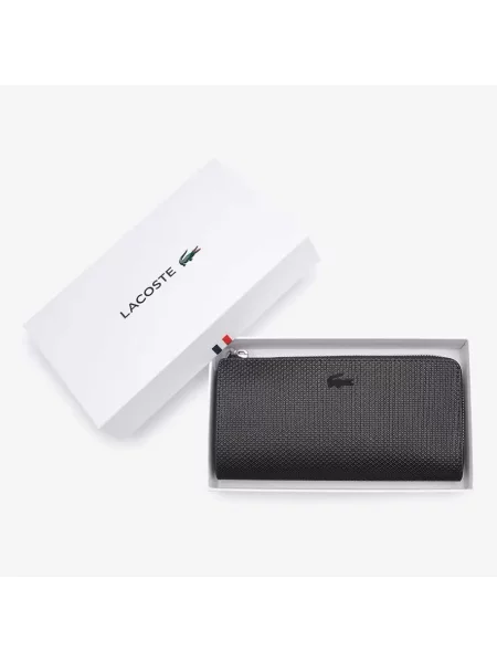 Кошелек Lacoste черный