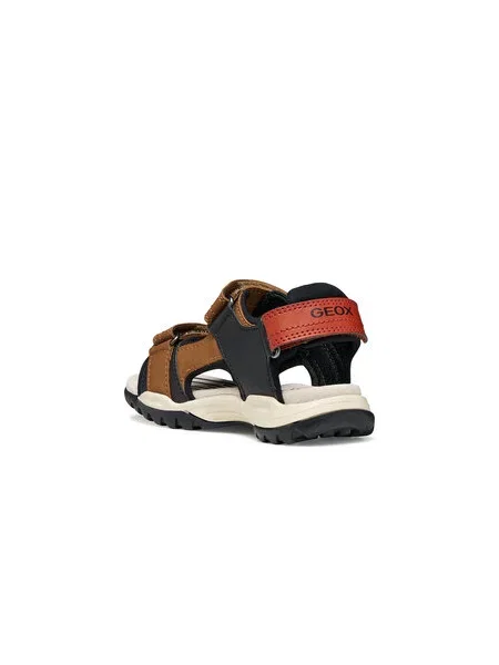 Sandale Geox Jr Borealis S Smeđa crna