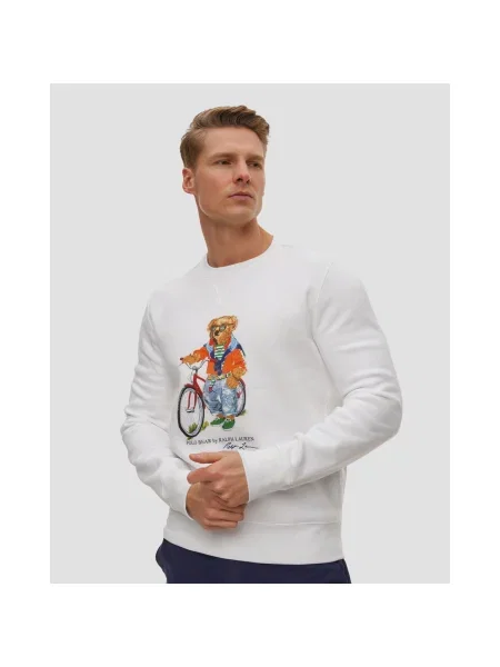Hanorac Pentru Bărbați Polo Ralph Lauren alb