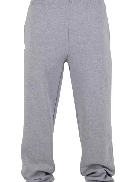 Urban Classics Hlače melange siva