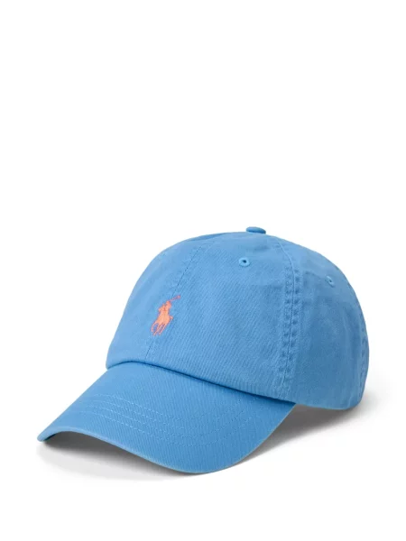 Siuvinėtos zomšinės pledinės maudymosi kelnaitės Polo Ralph Lauren mėlyna