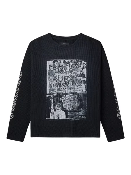 Tričko Purple Brand s potiskem černé