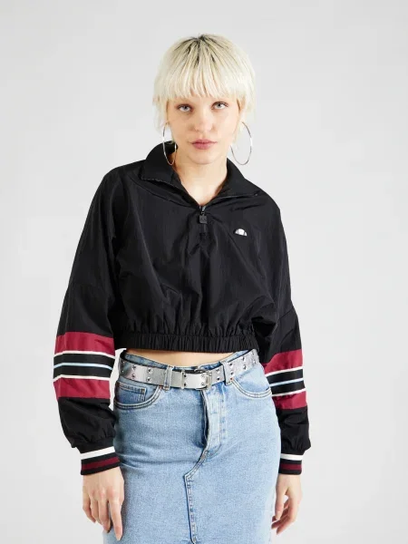 Ellesse Džemperis Užsegamas Tammy Crop Track Marškinėliai balta
