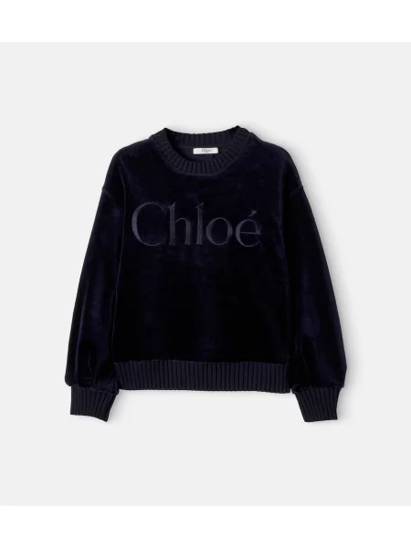 Gyerek melegítő felső Chloe kék