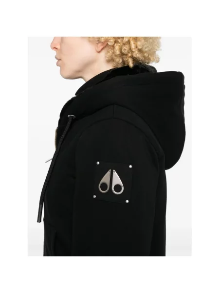 Bluza rozpinana Moose Knuckles czarna